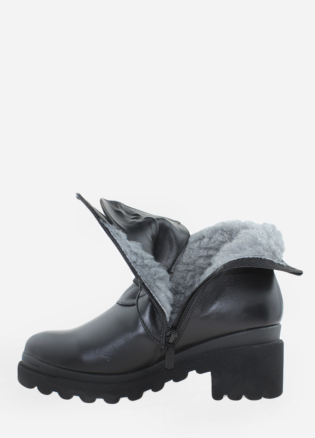 Зимние ботинки ra354 черный Alvista