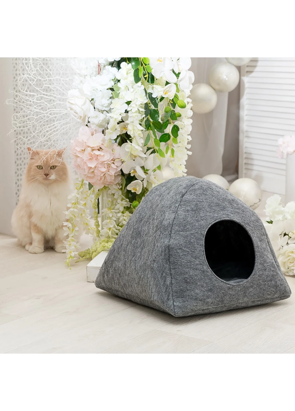 Домик для животных "Палатка с подушкой" 33х39х40 см Digital Wool (213367832)