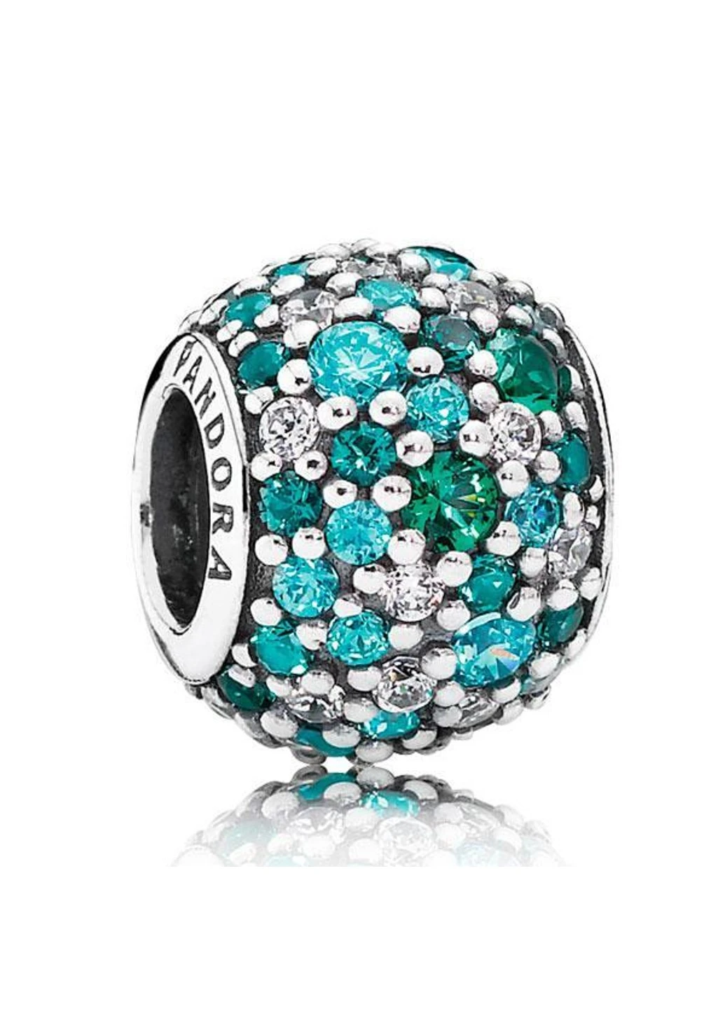 Серебряный шарм для браслетов Пандора 791261MCZMX No Brand (252433115)