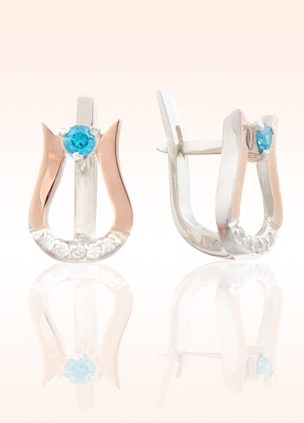 Серьги Silver Style (18162424)