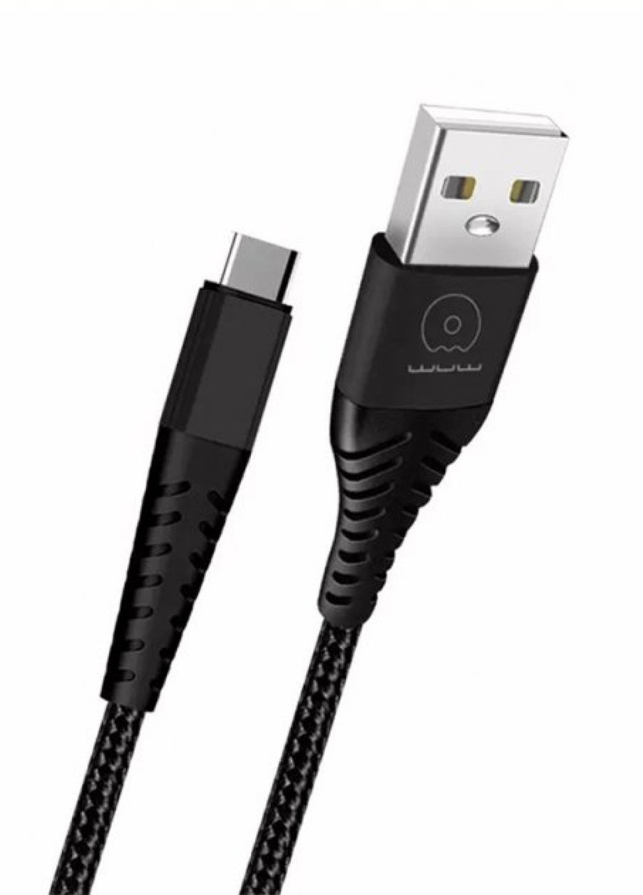 Кабель для зарядки и передачи данных WUW X177 USB to Type-C Чёрный 1 м No Brand (255189502)