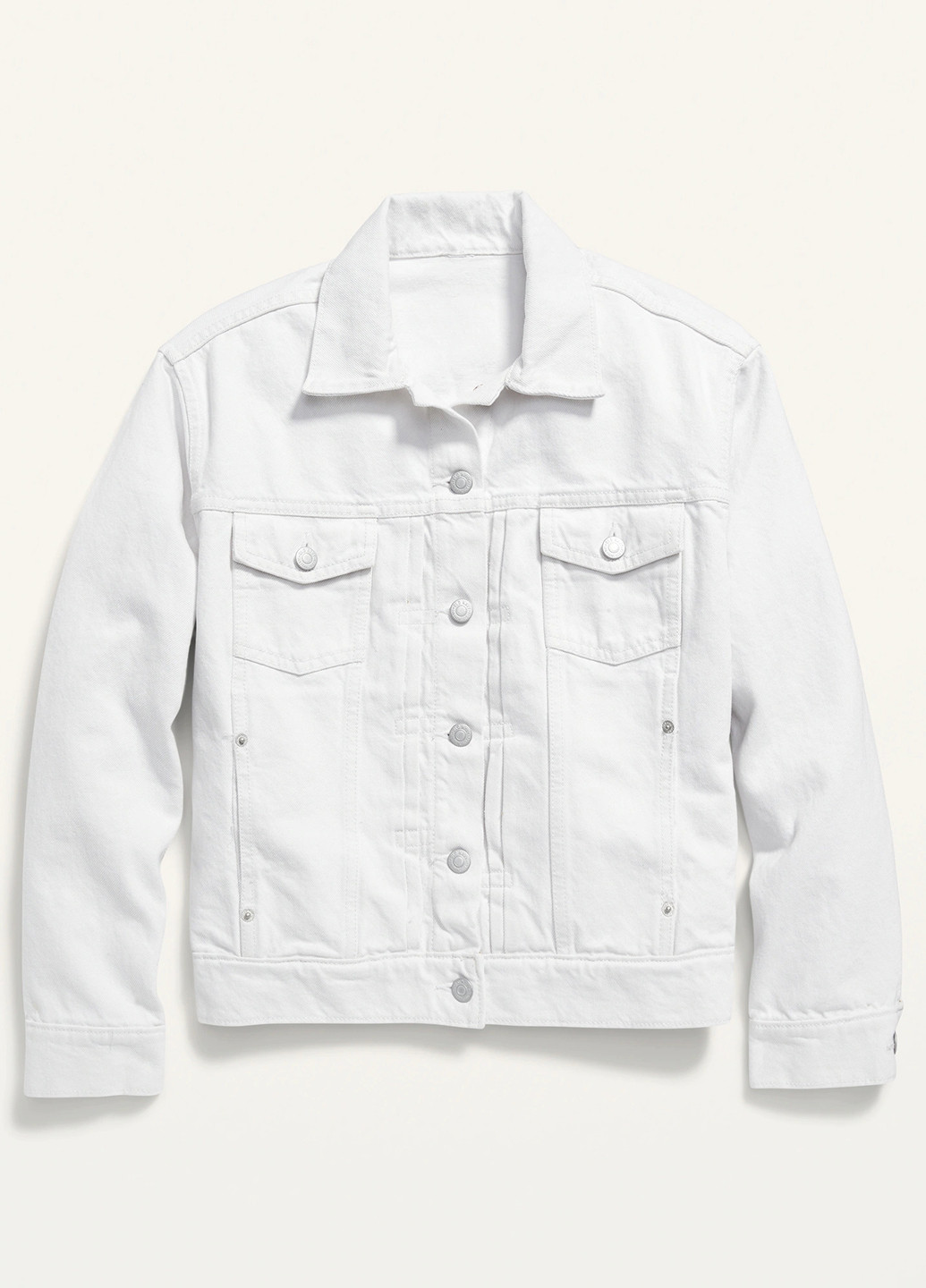 Белая демисезонная куртка Old Navy