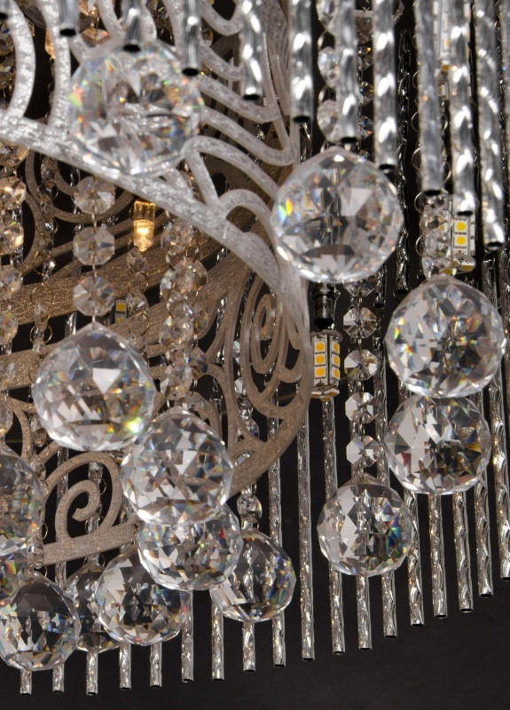 Люстра потолочная торт галогенная для натяжного потолка BR-01 181/25 Brille (253887792)