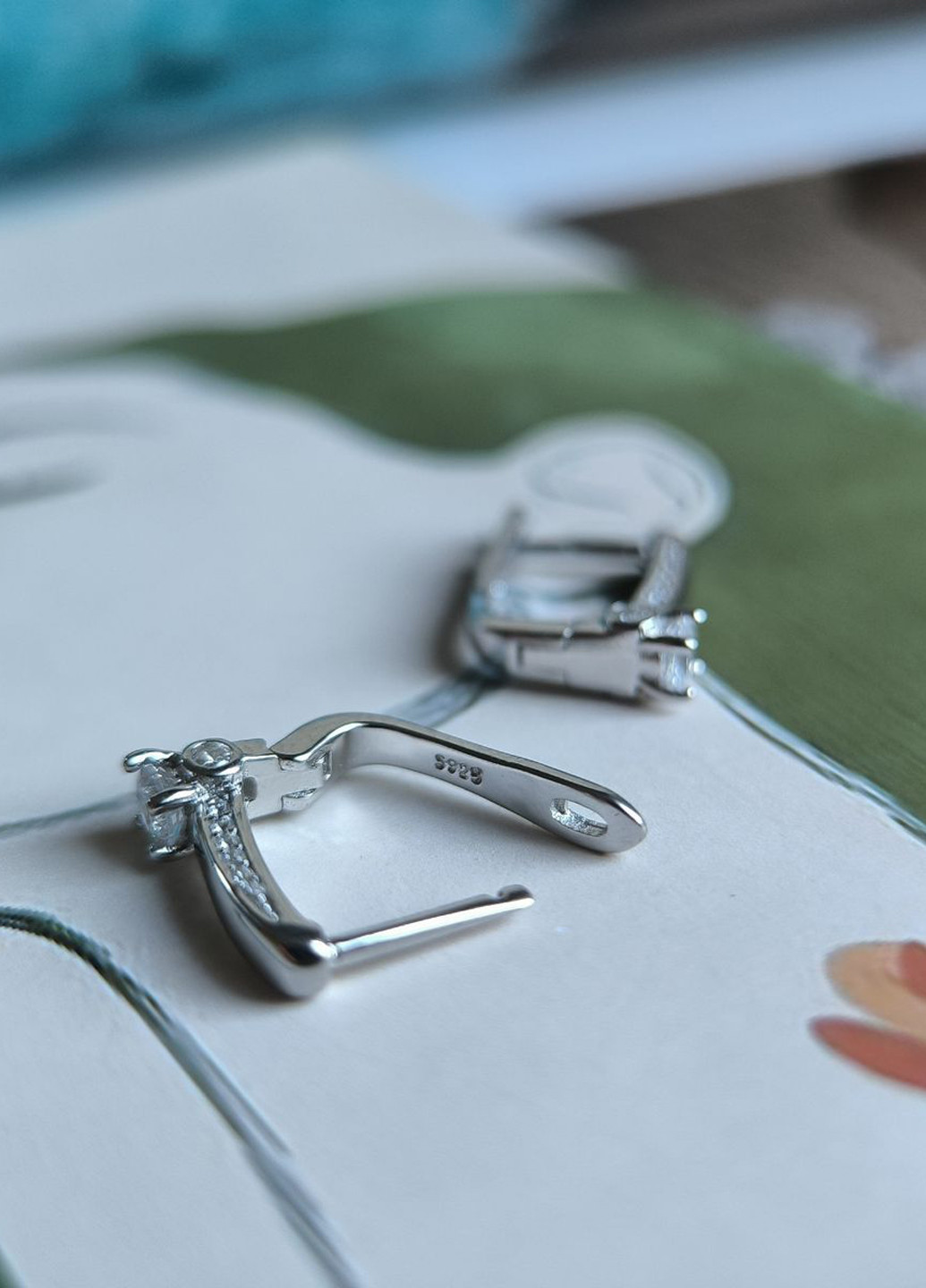 Серьги Silver Flame (350941310)