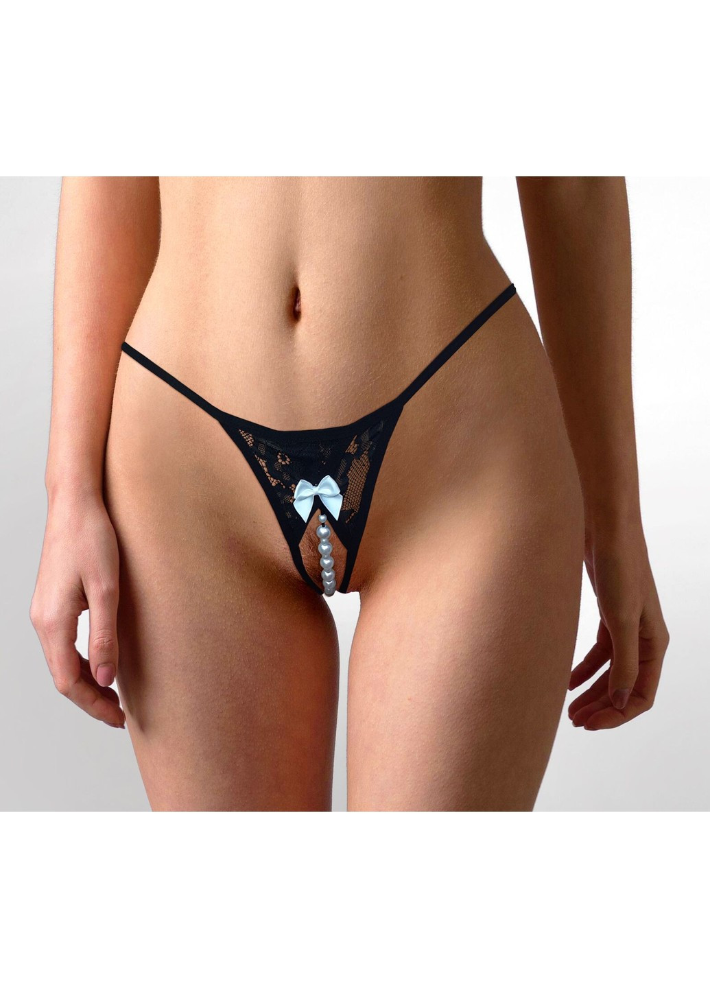 Эротические женские трусики Art of Sex - Kаrin Black размер XS-M ADDICTION (255615054)
