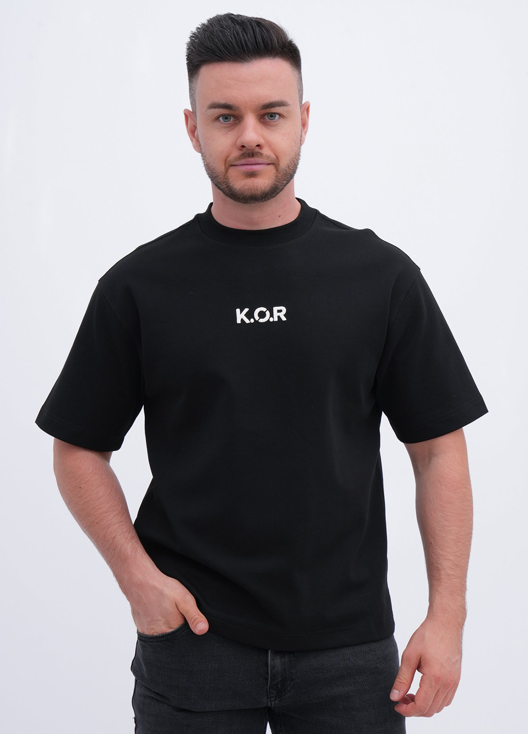 Черная футболка Trend Collection