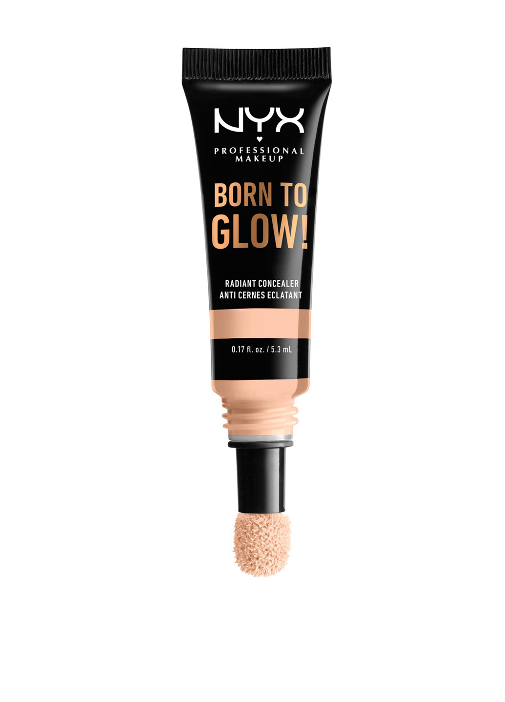 Консилер для лица с сияющим финишем Born To Glow Radiant Concealer Vanilla, 5,3 мл NYX Professional Makeup (202410700)