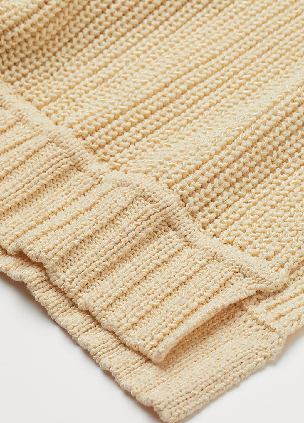 Желтое кэжуал платье H&M однотонное