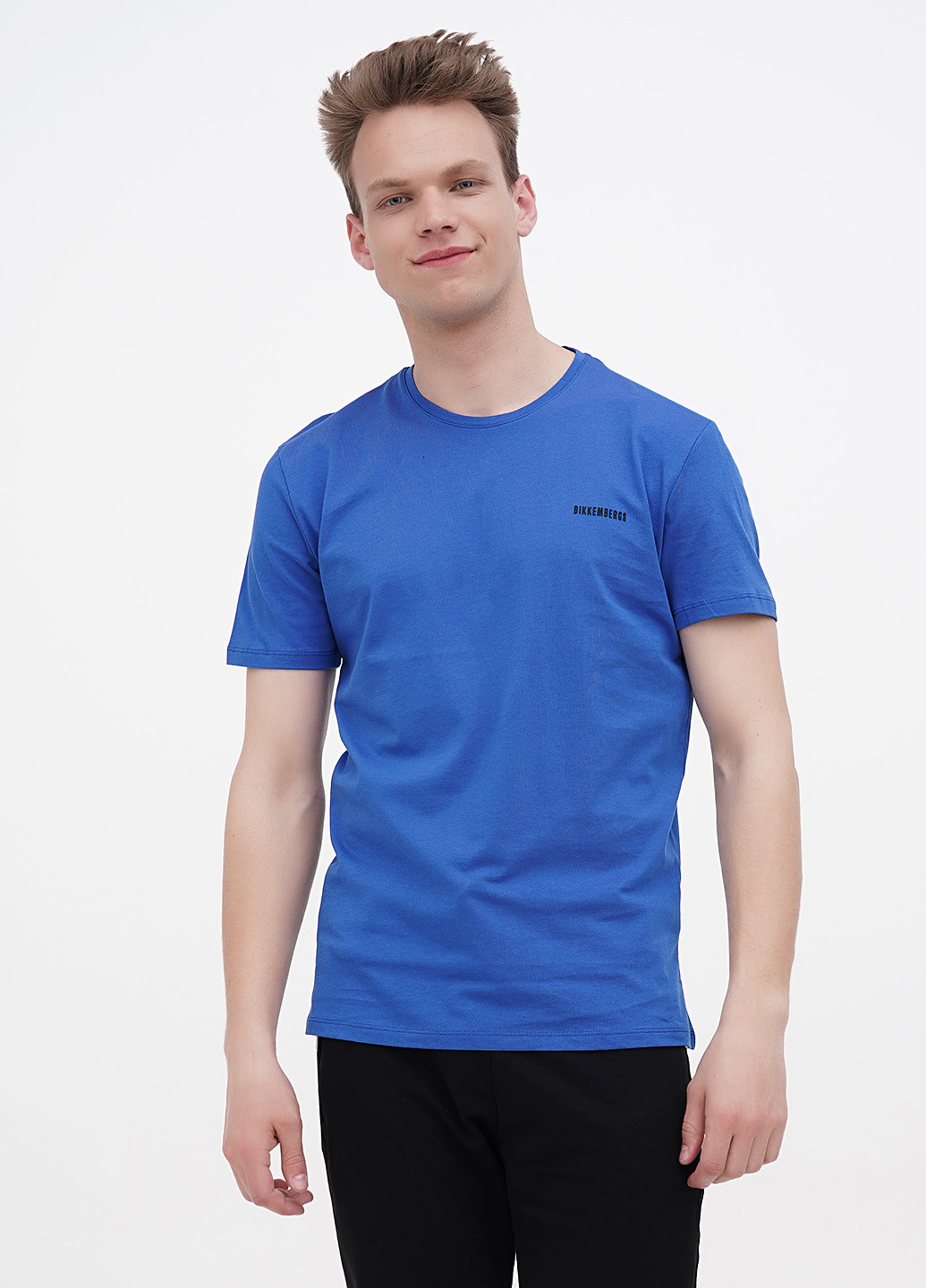 Синяя футболка Bikkembergs