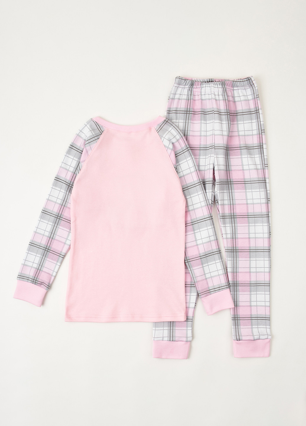 Светло-розовая всесезон пижама (реглан, брюки) реглан + брюки dexter's