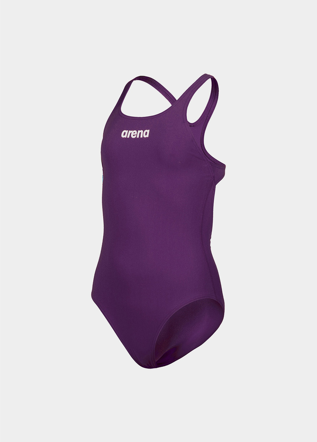 Фіолетовий демісезонний купальник суцільний Arena TEAM SWIM PRO SOLID
