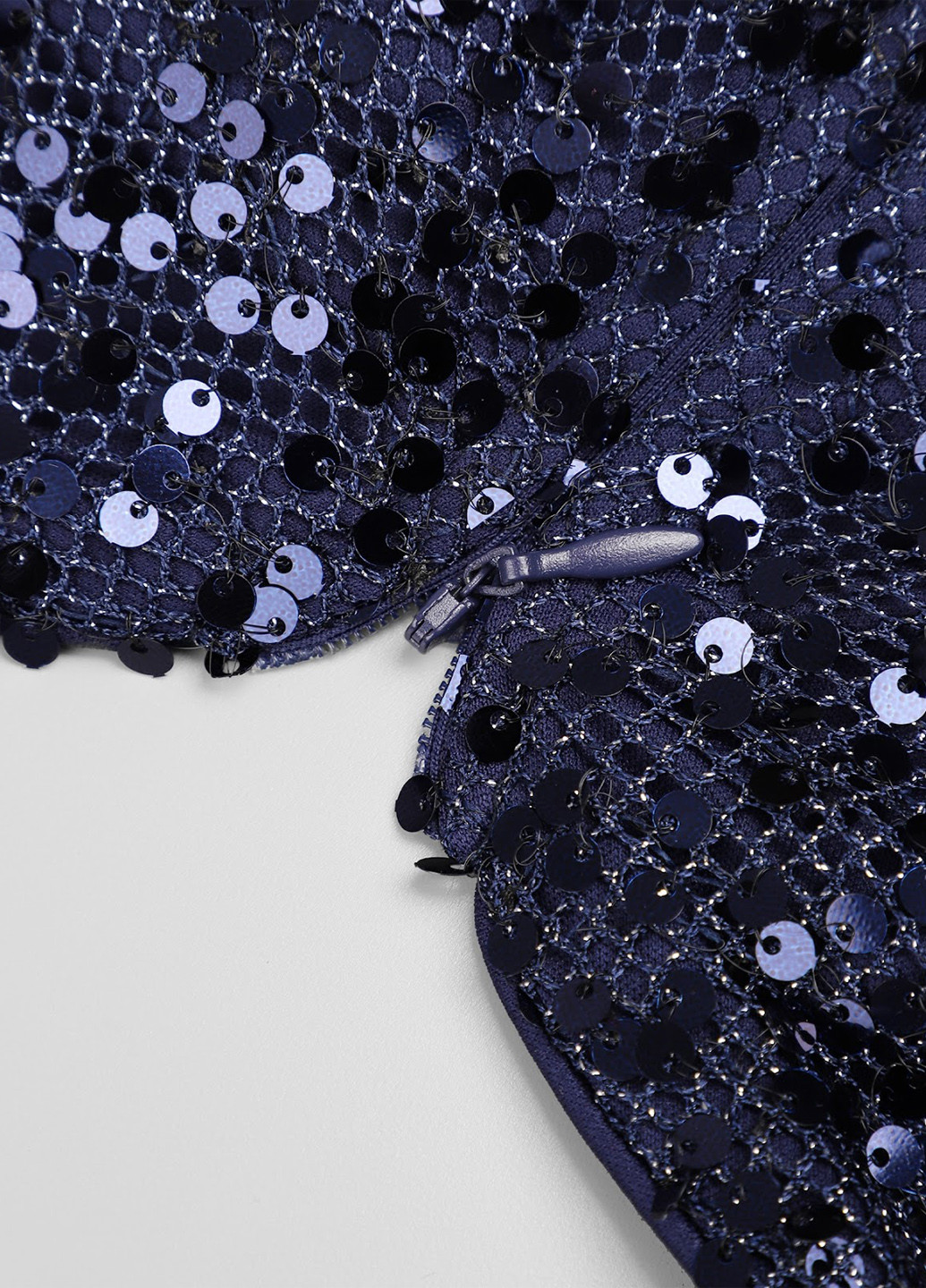 Темно-синя вечірня сукня а-силует SHEIN однотонна