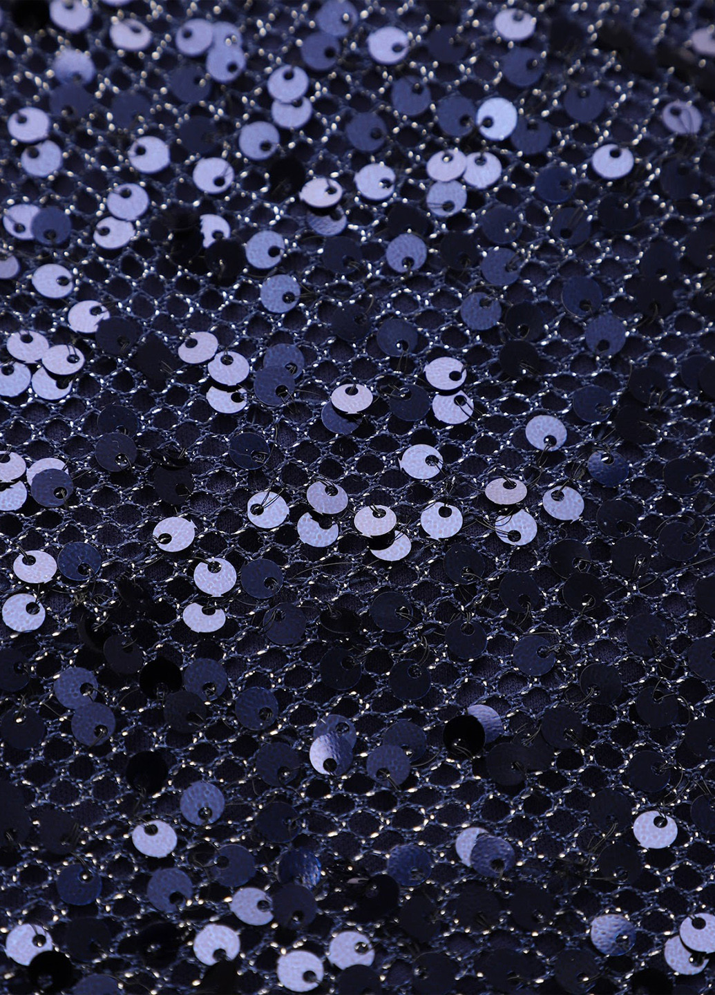 Темно-синя вечірня сукня а-силует SHEIN однотонна