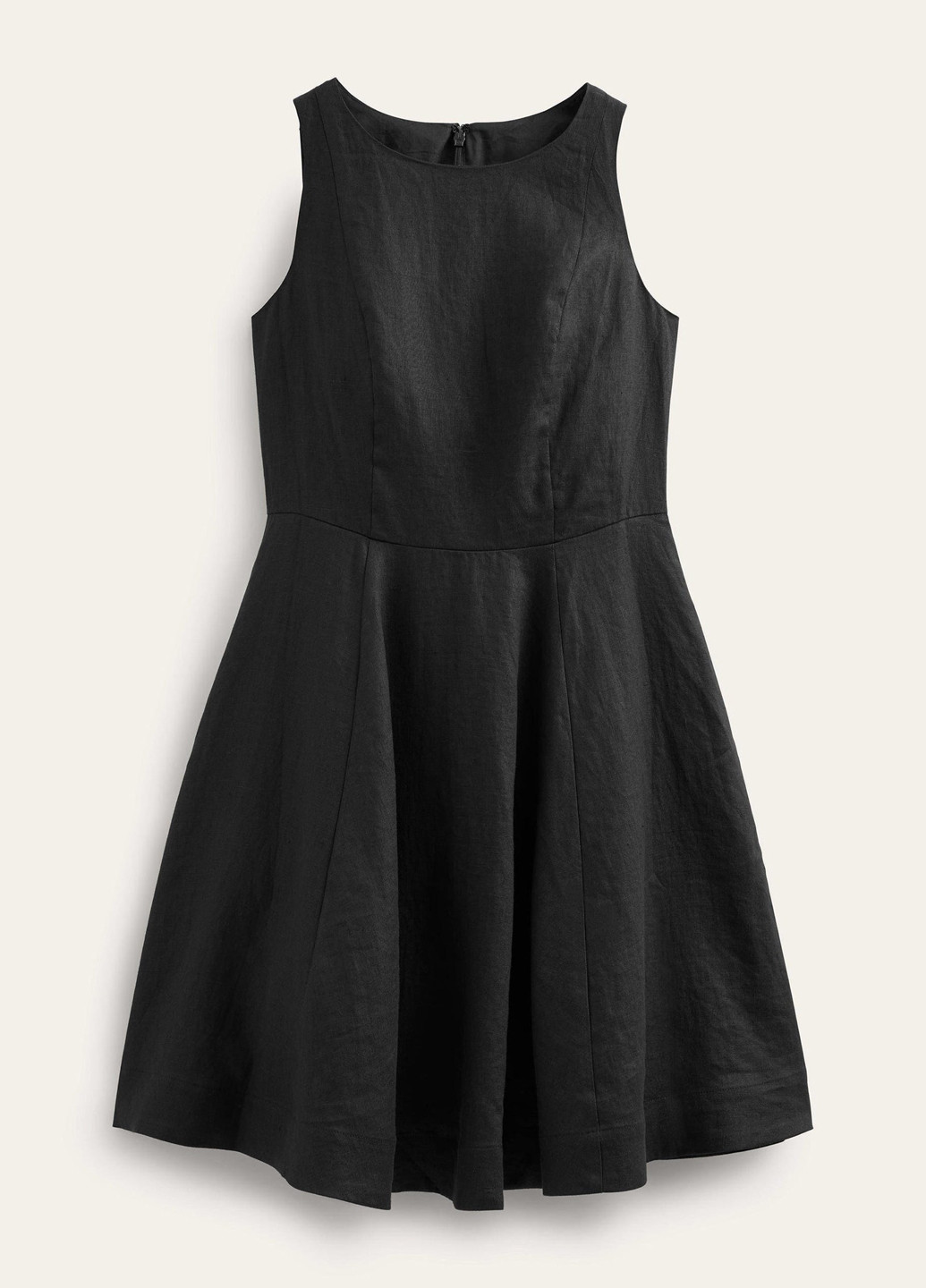 Чорна кежуал сукня кльош Boden однотонна