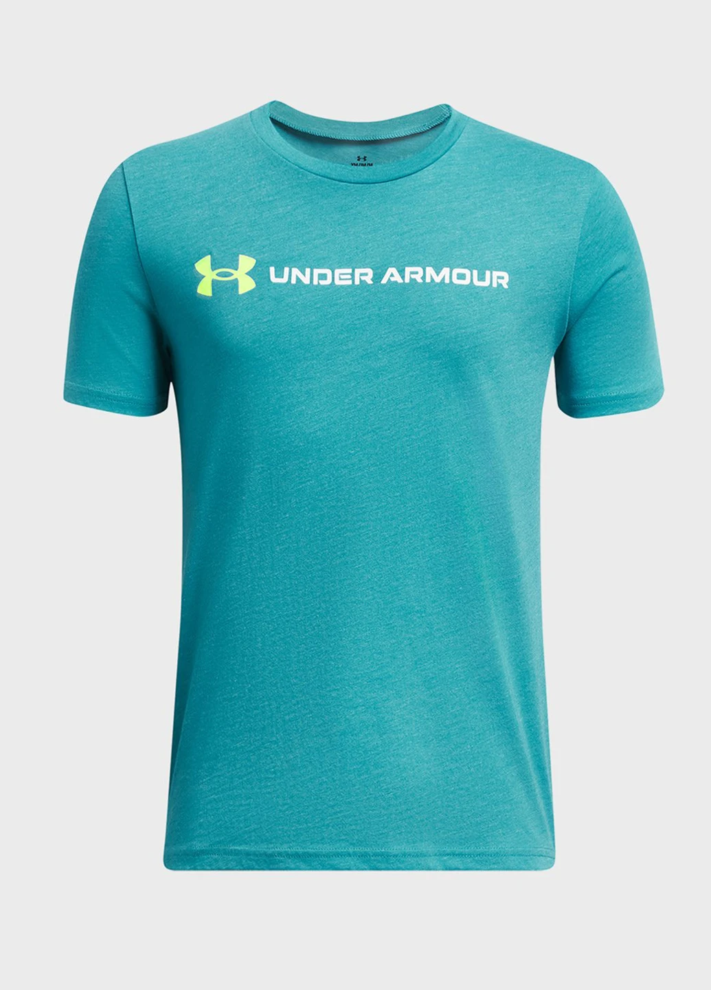 Бирюзовая летняя футболка Under Armour