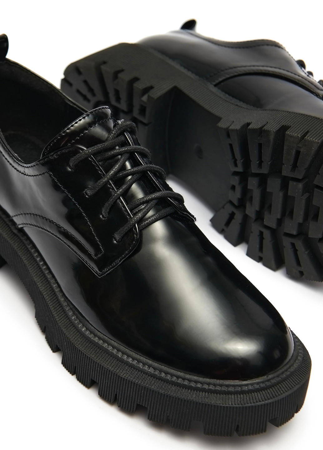 House Туфли лоферы черный з искусственная кожа, польша — демисезон (317308086)