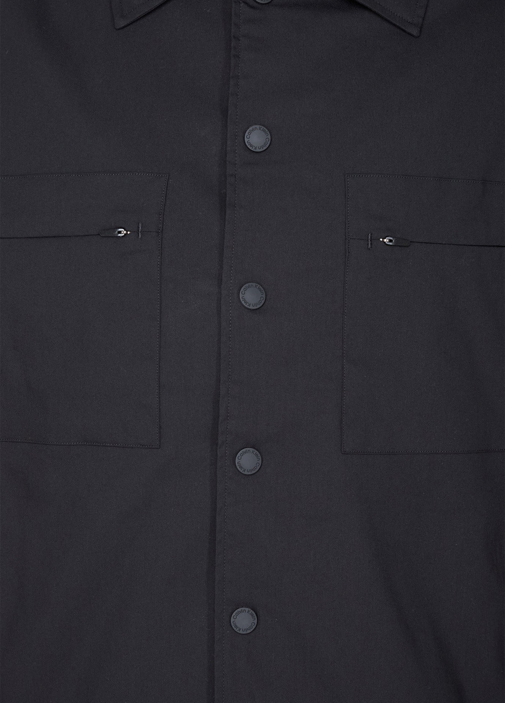 Чорна демісезонна вітровка Calvin Klein