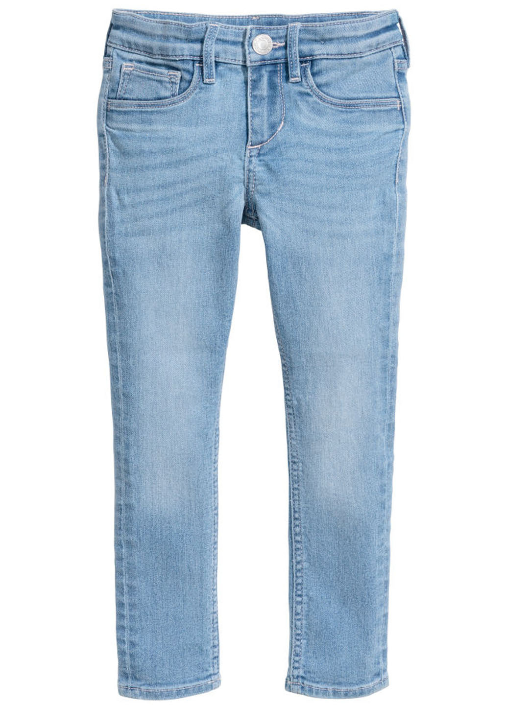 Синие демисезонные джинсы H&M
