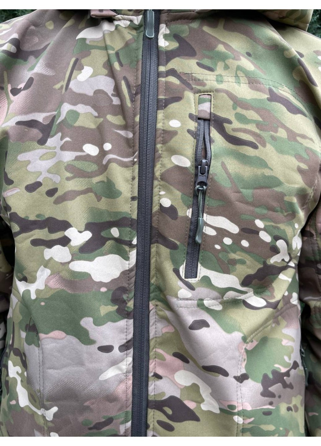 Оливковий (хакі) демісезонний чоловічий армійський костюм тактична форма на флісі мультикам туреччина зсу xl 8657 хакі Power