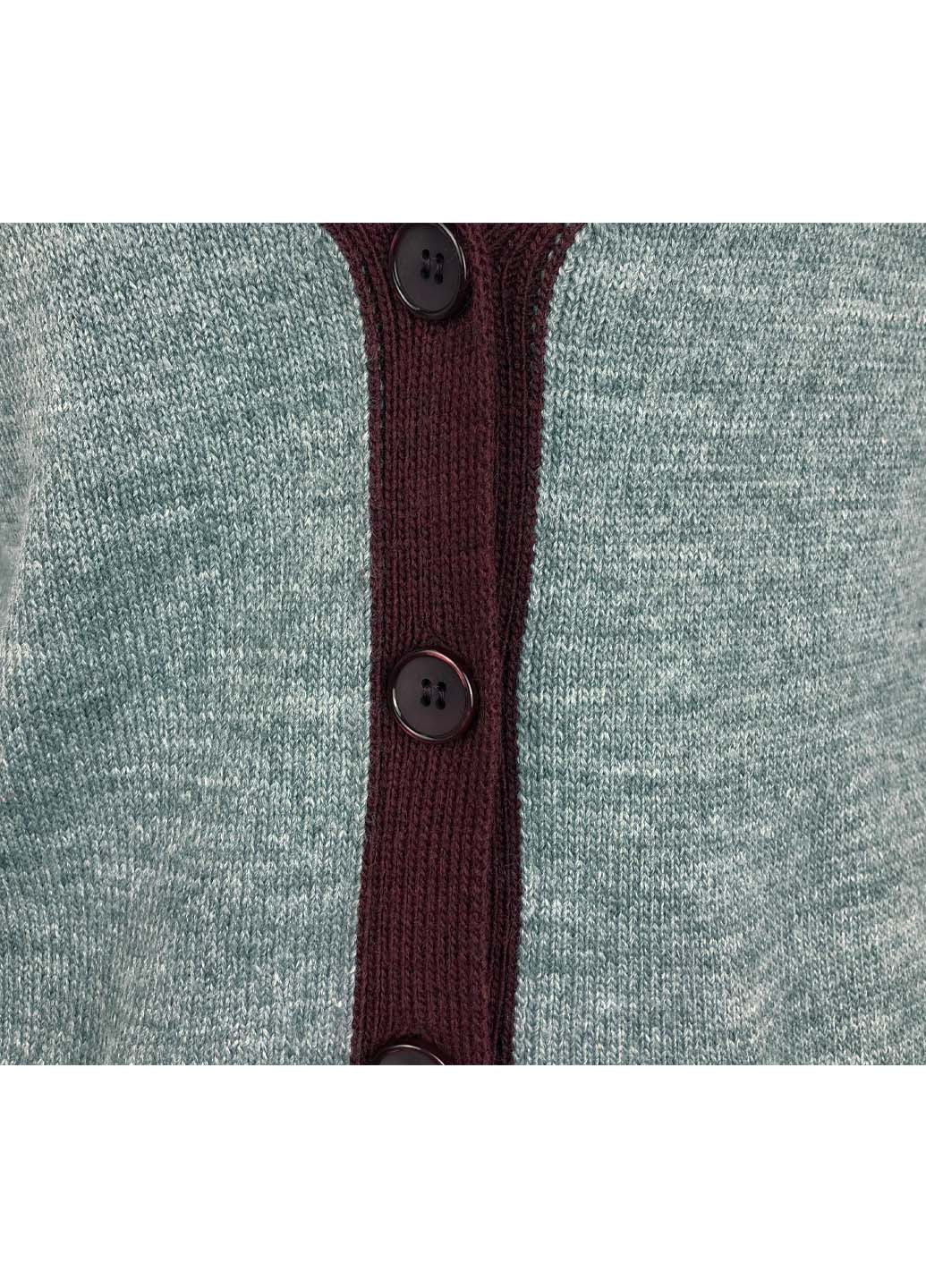 Серый демисезонный свитер-кардиган Rinascimento