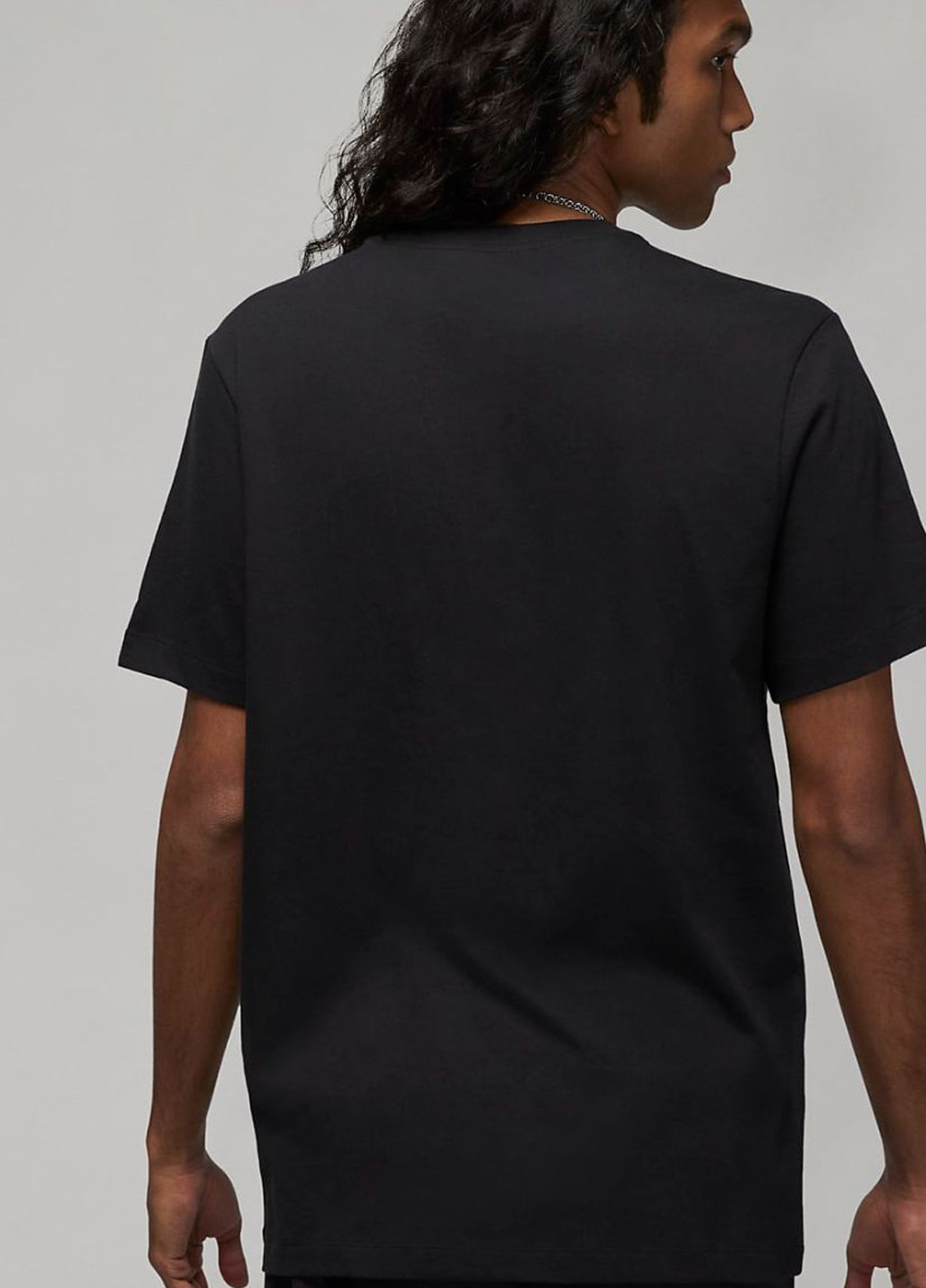 Чорна футболка dv1445-010 Jordan T-SHIRT M J JD AIR STRETCH SS CREW