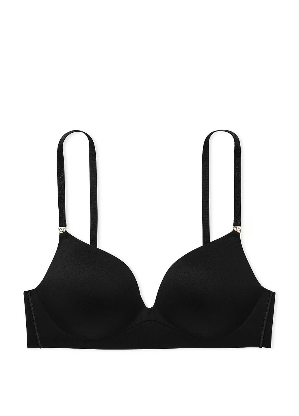 Черный демисезонный комплект (бюстгальтер, трусики) Victoria's Secret