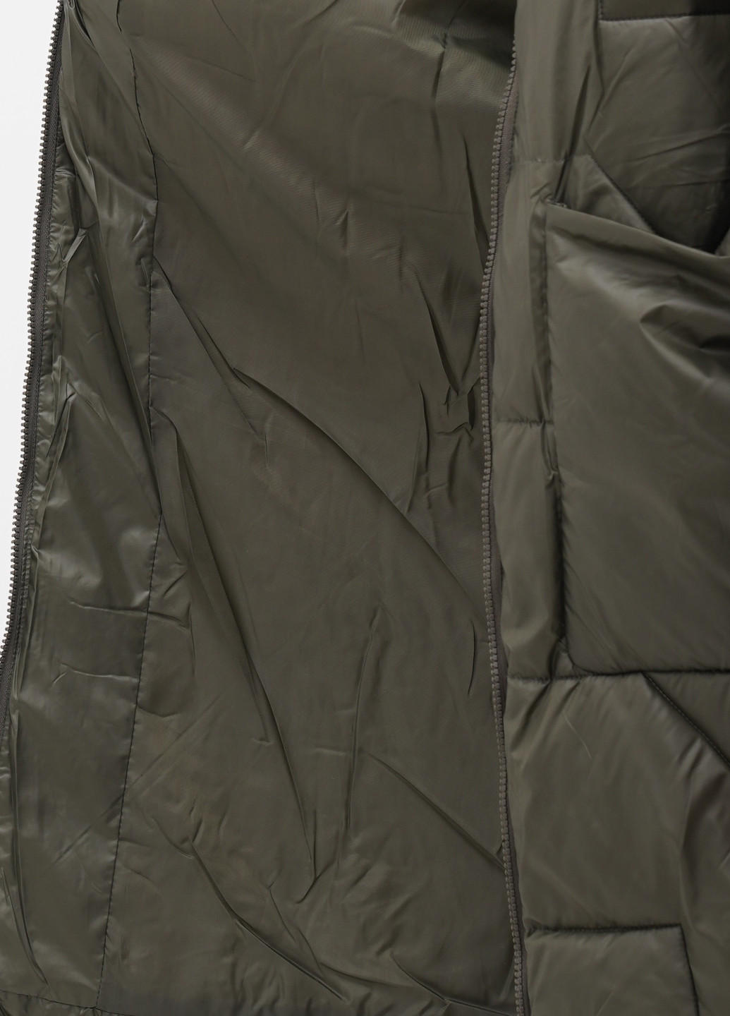 Оливковая (хаки) зимняя куртка Made in Italy