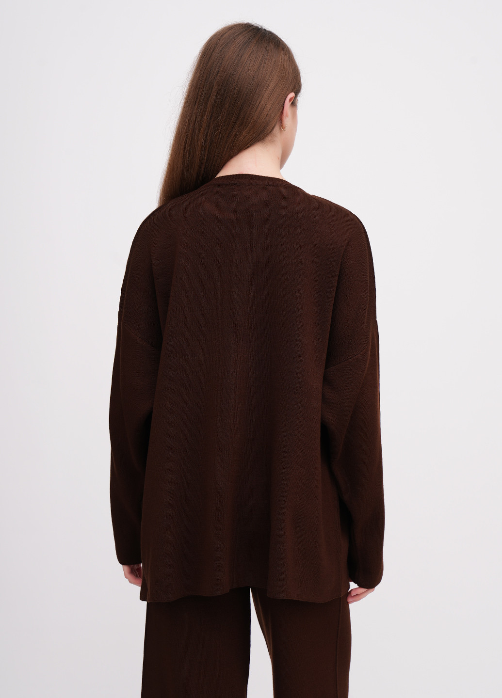 Коричневый демисезонный свитер EQUILIBRI