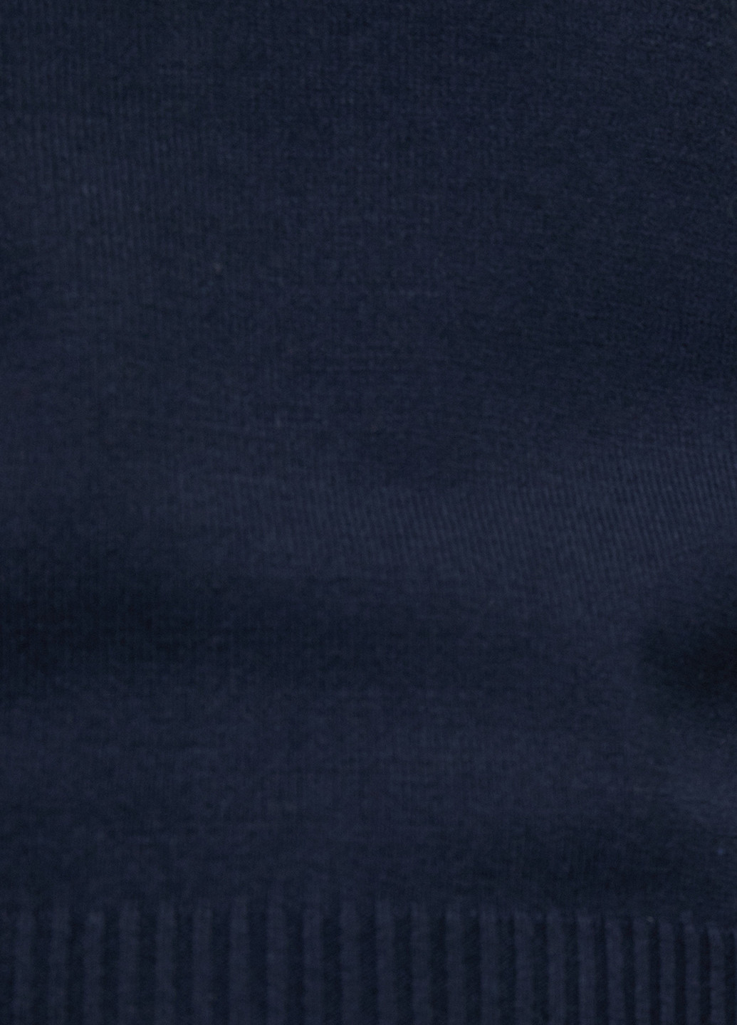 Гольф KOTON однотонный тёмно-синий кэжуал акрил