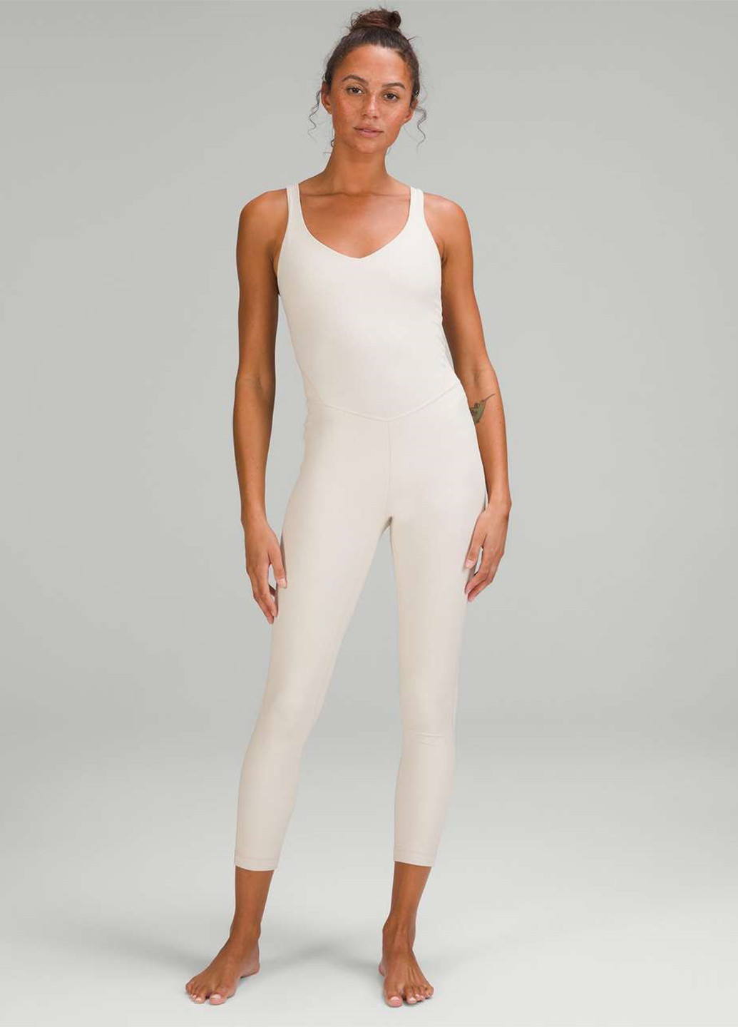 Комбинезон Lululemon Athletica комбинезон-брюки однотонный спортивный нейлон