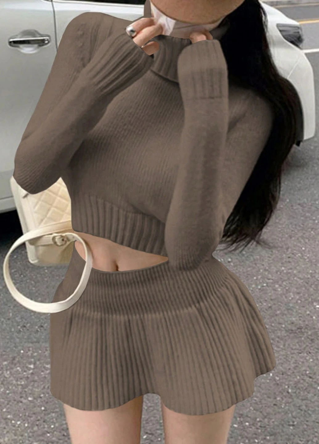 Костюм (светр, спідниця) SHEIN (331035507)