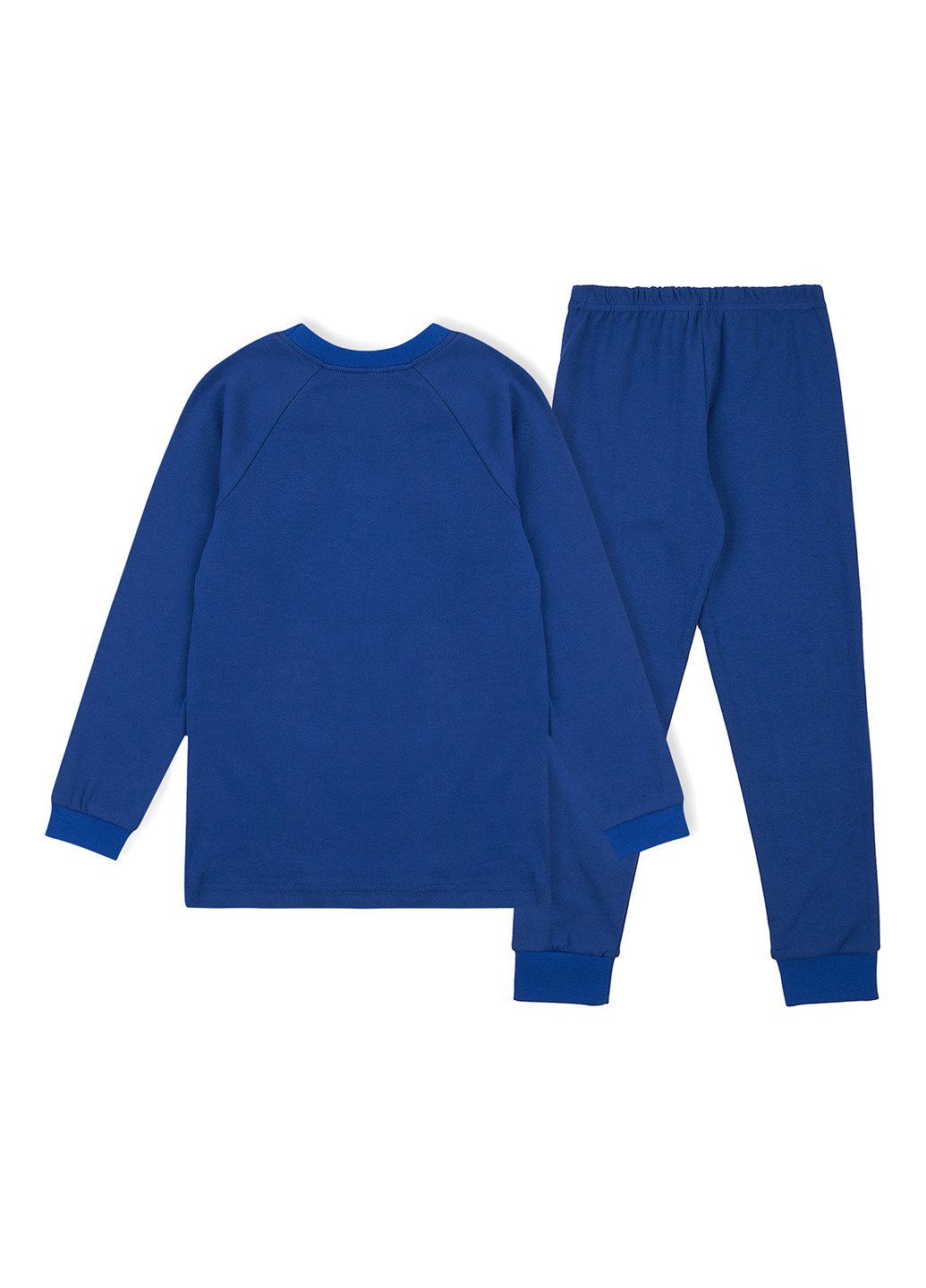 Синя всесезон піжами (лонгслів, штани) лонгслів + брюки Garnamama