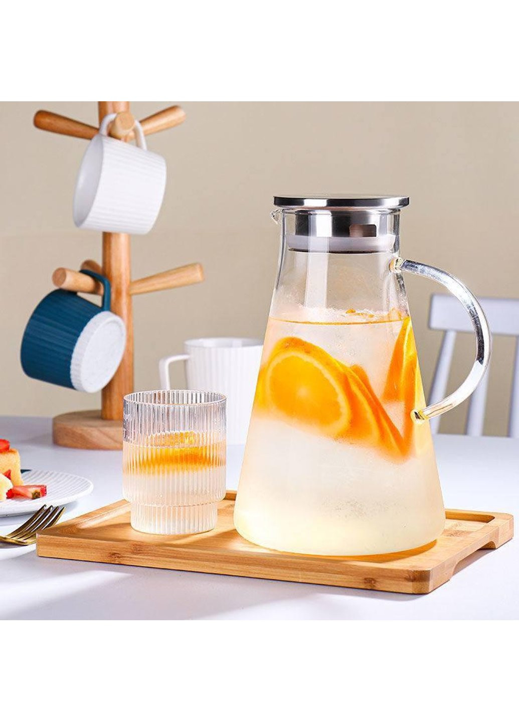 Глек із кришкою AR-2618-PG 1.8 л Ardesto (254708710)