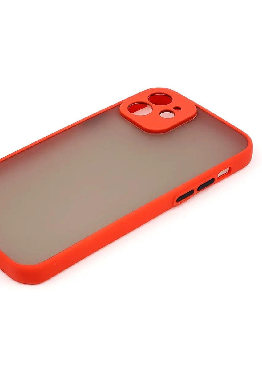 Силиконовый Чехол Накладка Avenger Totu Series Separate Camera Для iPhone 12 Red No Brand (254091550)