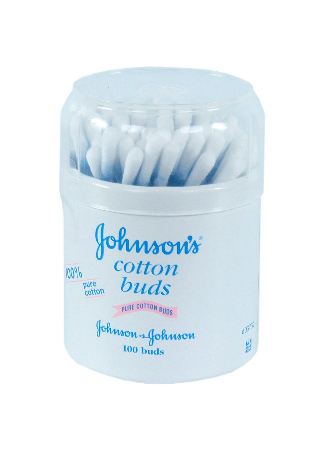 Ватні палички з 100% бавовни JOHNSON'S® Baby 100 шт. Johnson's Baby (221198733)