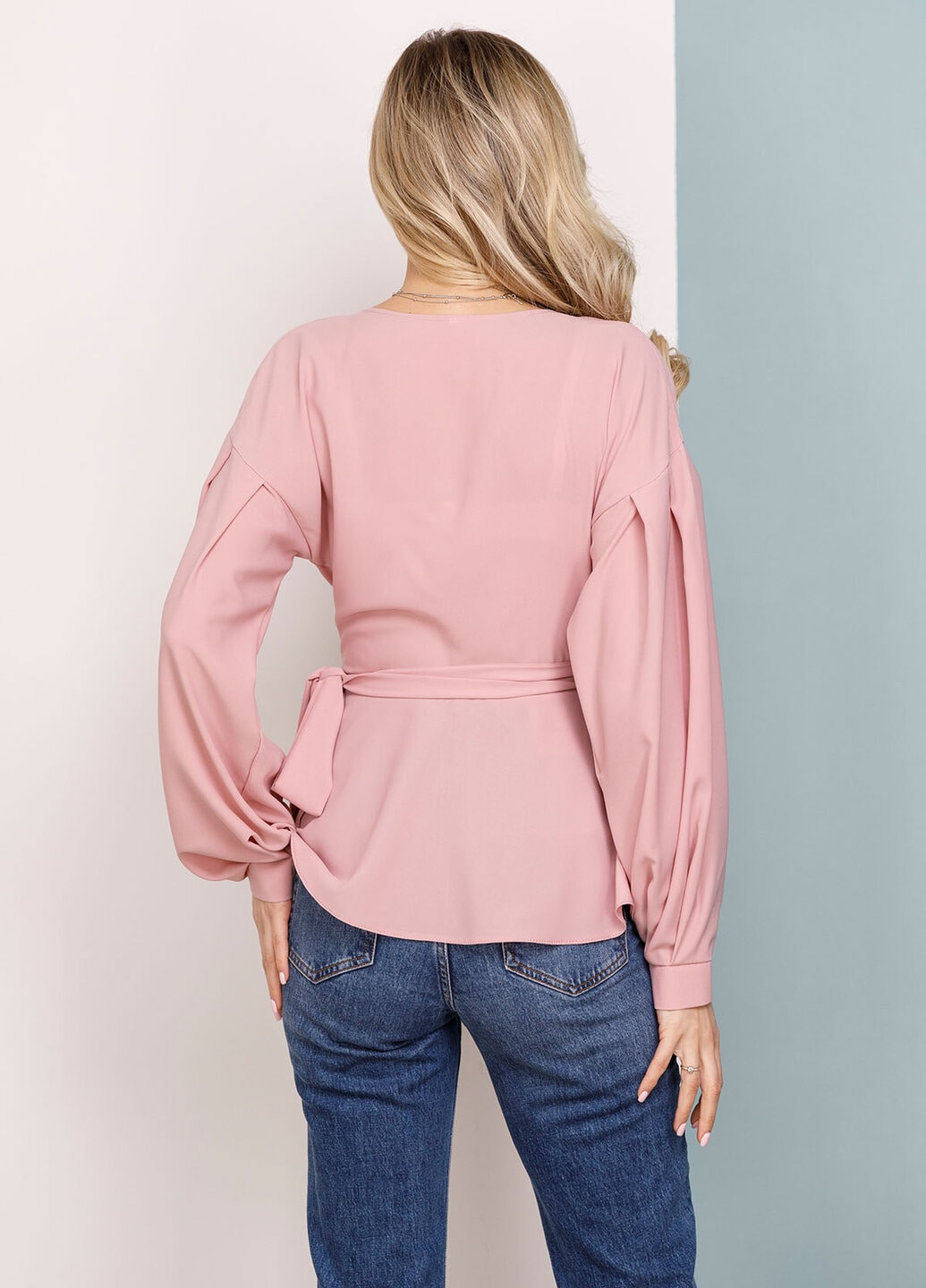 Рожева демісезонна блузи ISSA PLUS