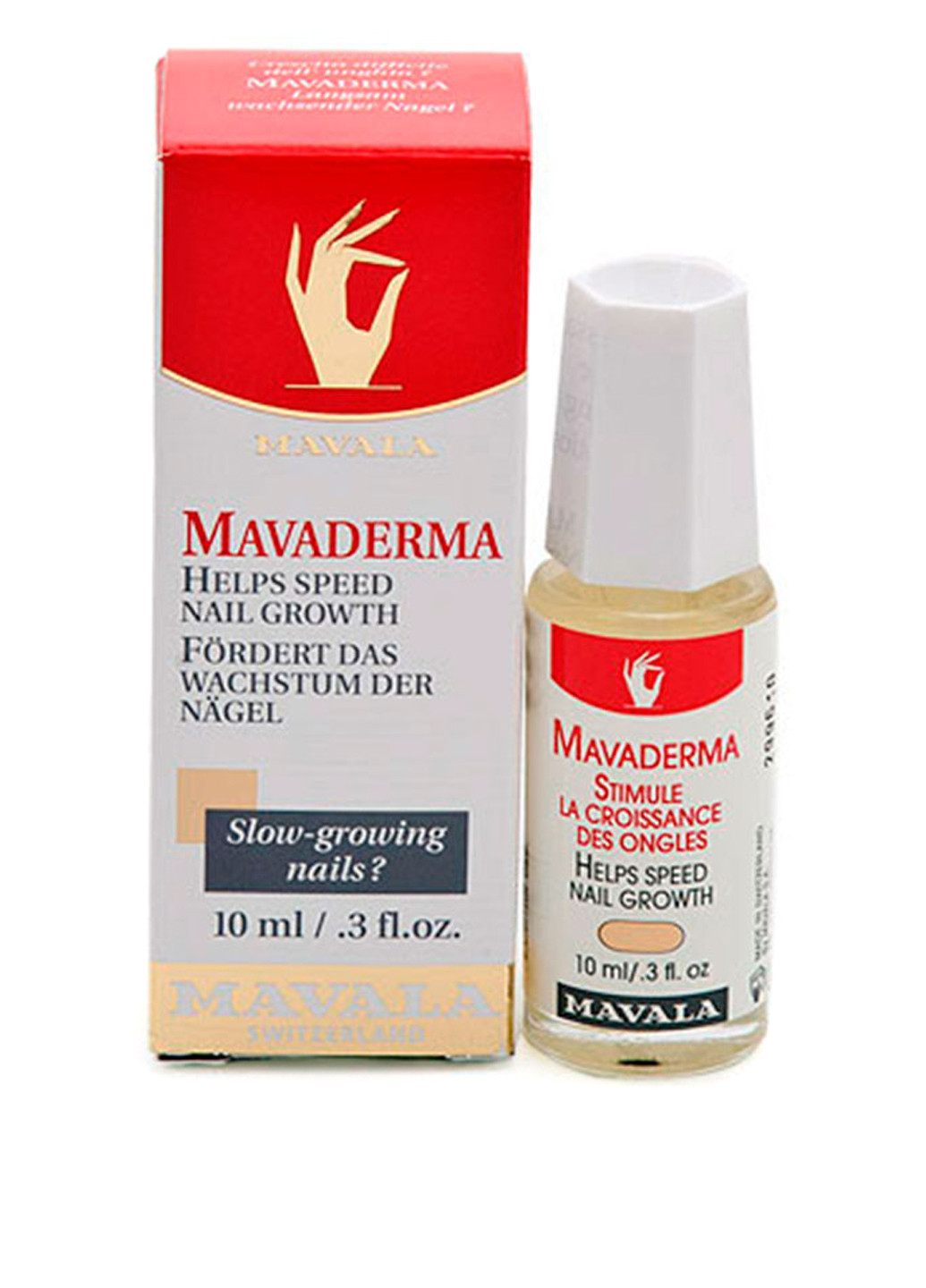 Засіб для швидкого росту нігтів Мавадерма, 10 мл Mavala (15580278)