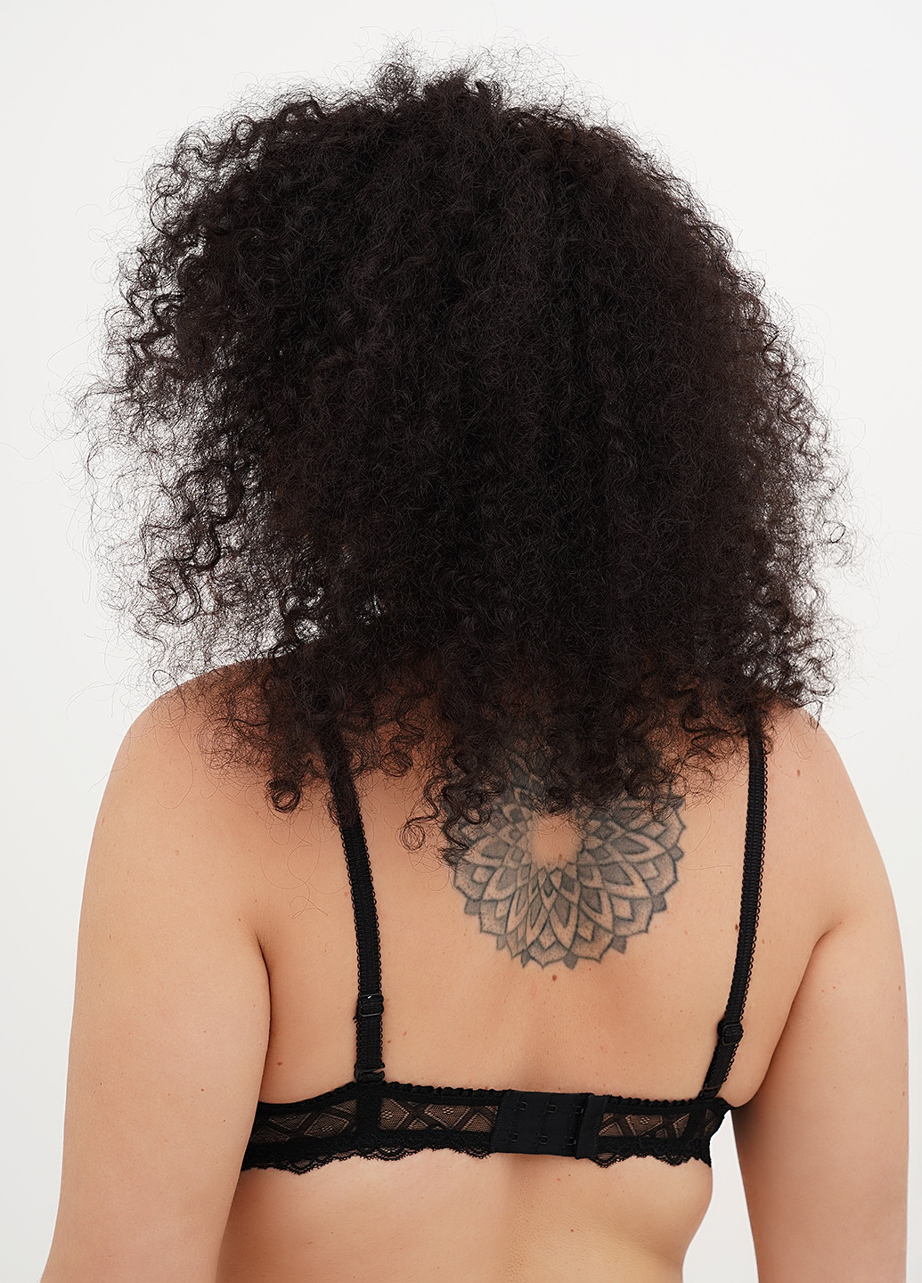 Чорний бюстгальтер Sambario з кісточками поліамід