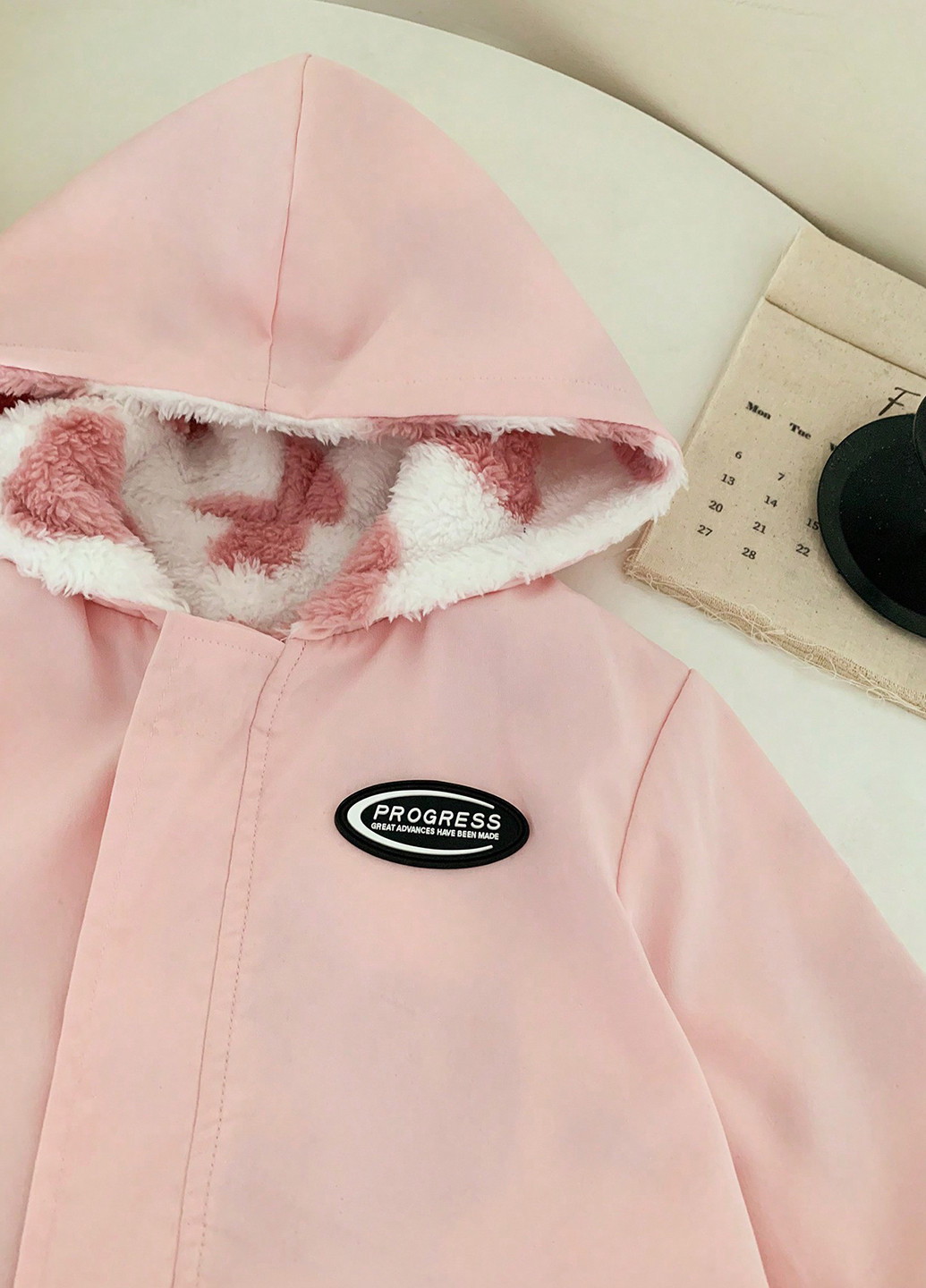 Рожева демісезонна куртка SHEIN