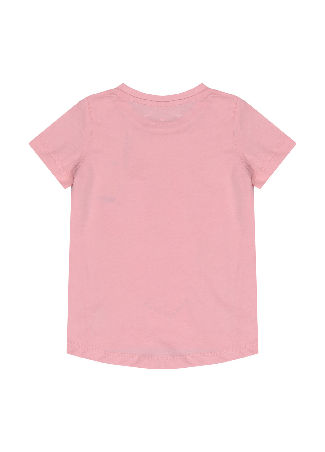 Светло-розовая летняя футболка Tom Tailor