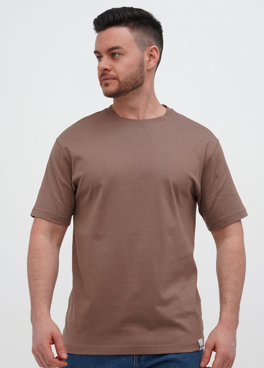 Кофейная футболка Trend Collection