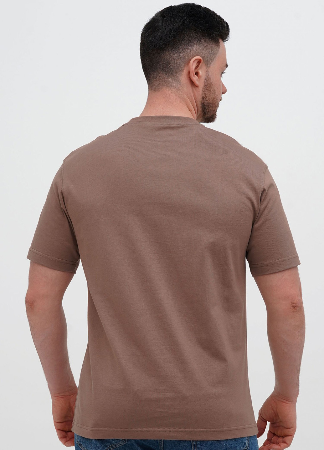 Кофейная футболка Trend Collection