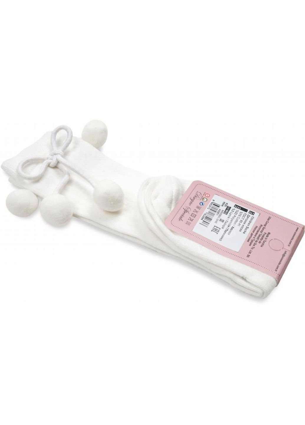 Білі шкарпетки гольфи (m0c0501-2042-1g-white) UCS SOCKS (251770525)