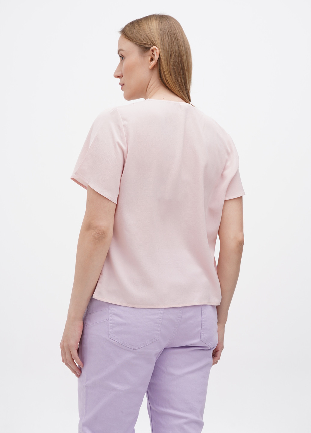 Світло-рожева літня блуза Vila