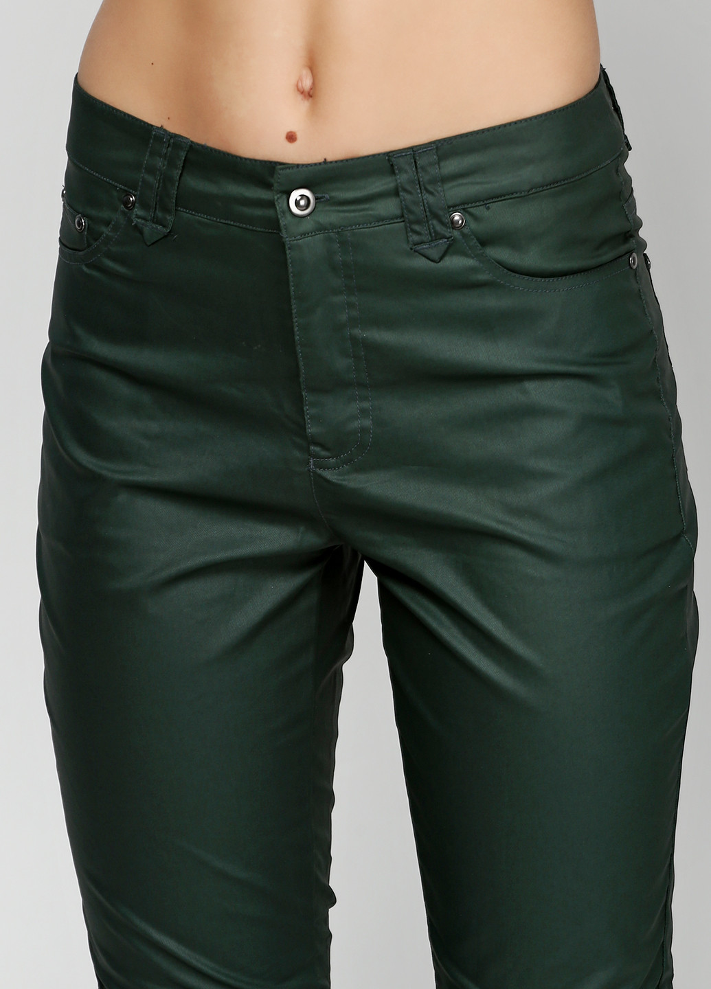Зеленые кэжуал демисезонные брюки Micha