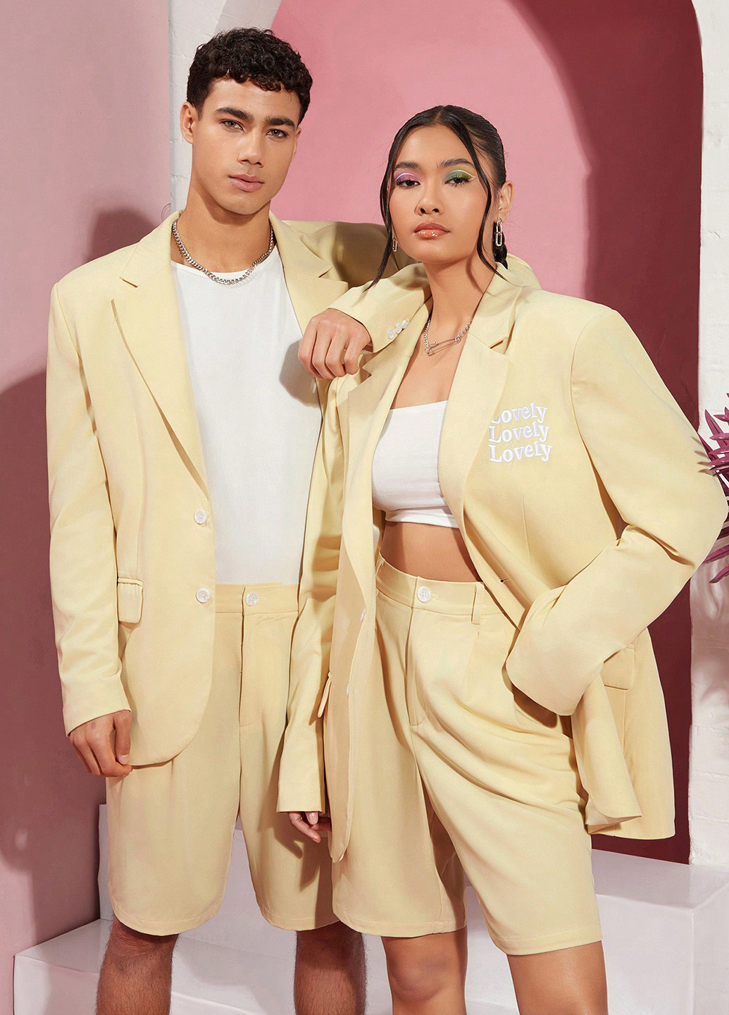 Костюм (піджак, шорти) SHEIN (366512299)