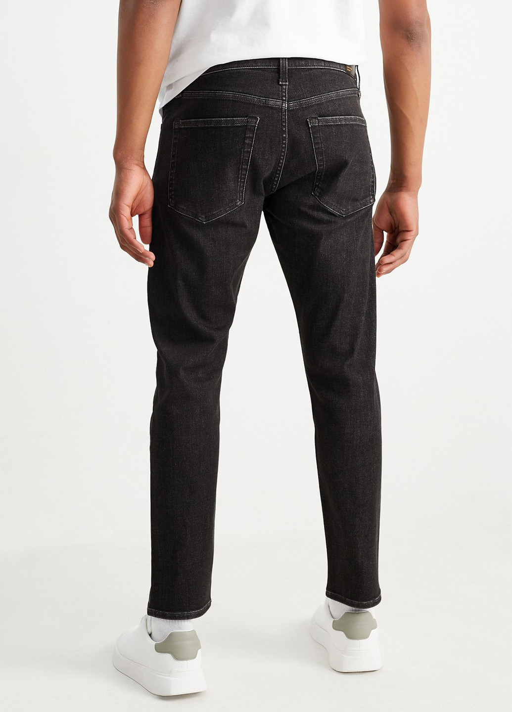 Темно-серые демисезонные регюлар фит джинсы C&A