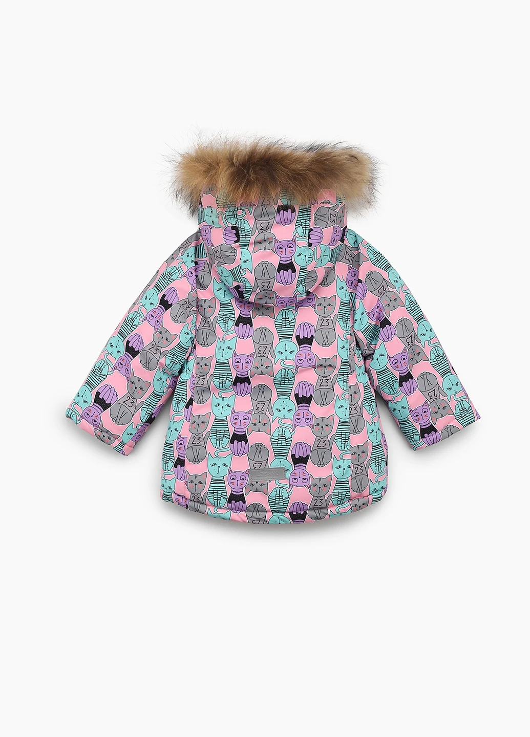Розовая зимняя куртка Snowgenius