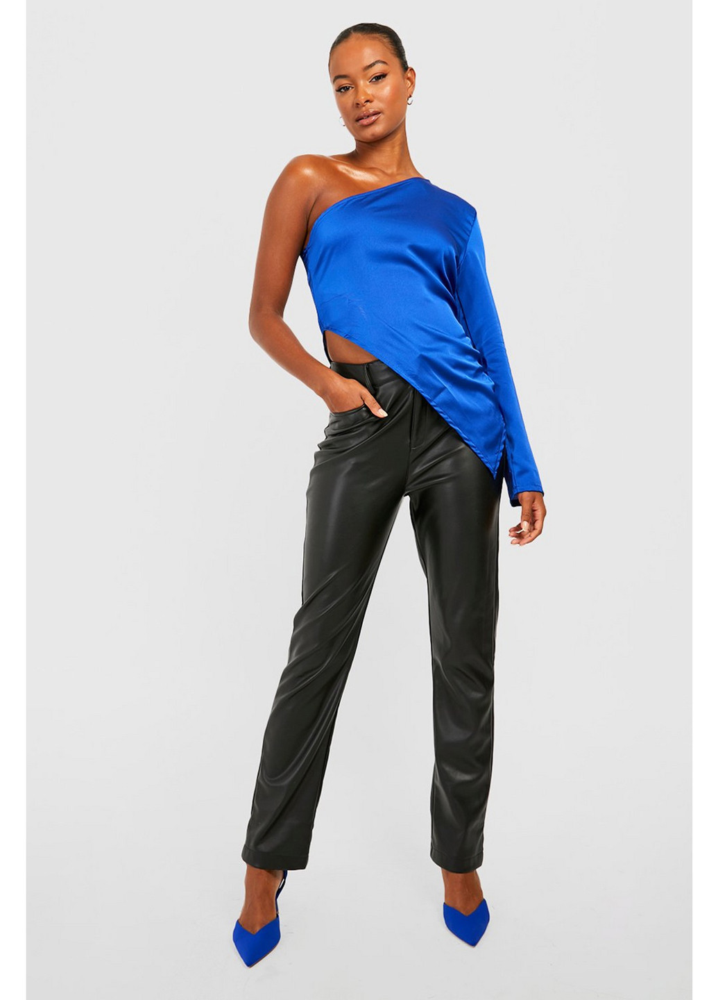 Синіти блуза Boohoo