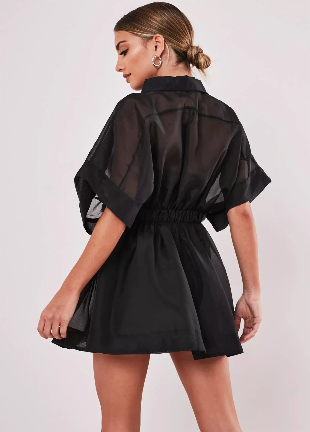 Чорна кежуал сукня Missguided